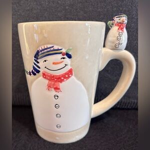 VTG Oneida Snowmates Debbi Taylor-Kerman Latte Mug 19oz